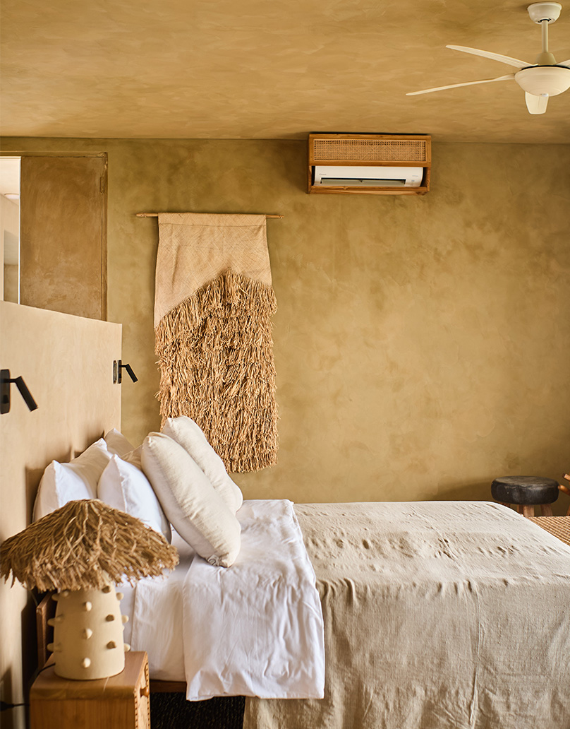 Signature Altarize lime plaster finish for Bali climate